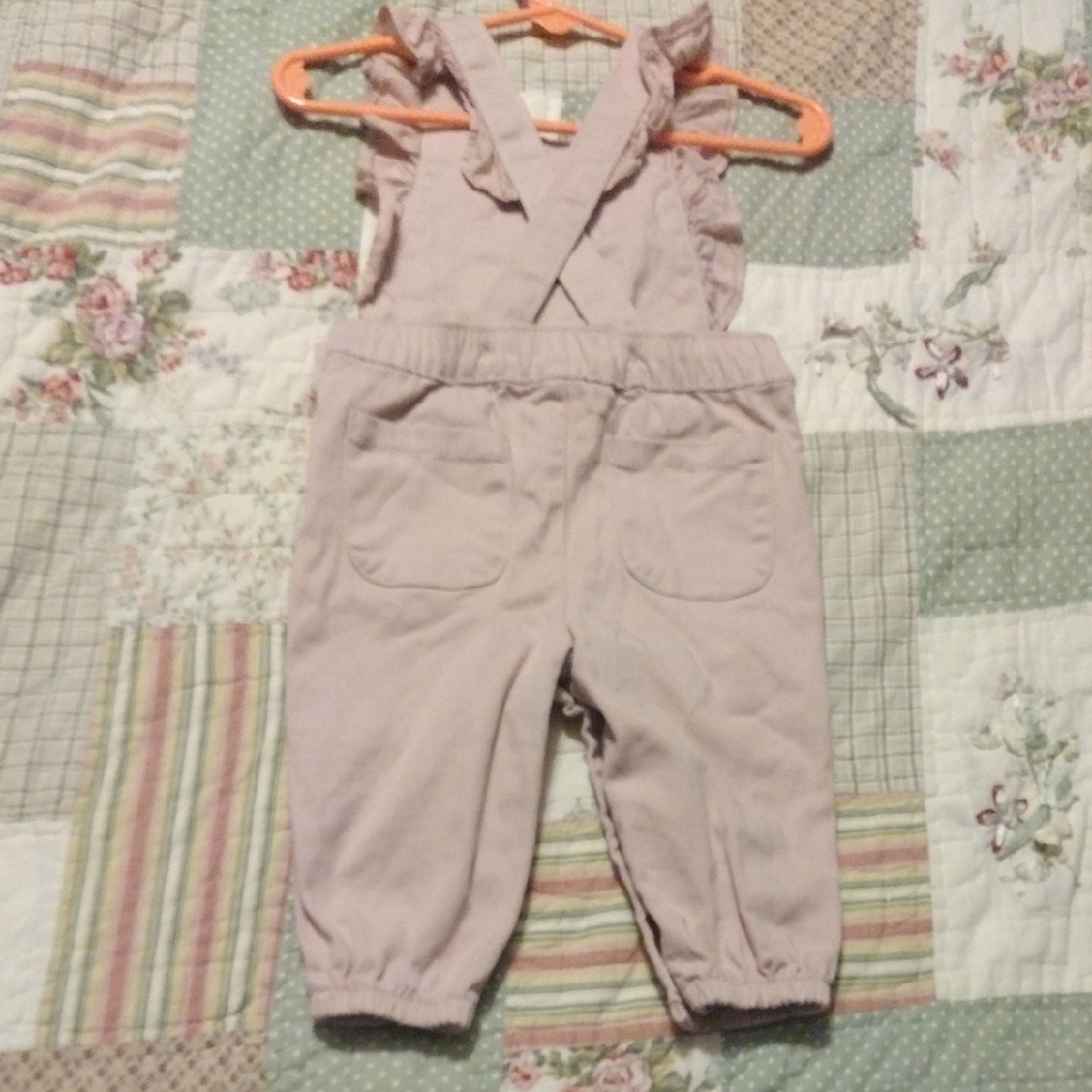 Carter's Pink Ruffled One Piece - Picture 9 of 12